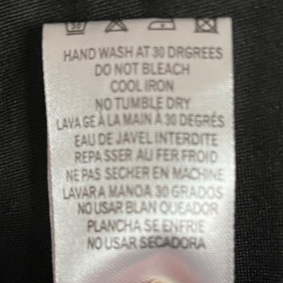 Lucy Paris Skirt Black & White Fully Lined Size Small New With Tags - Picture 8 of 9